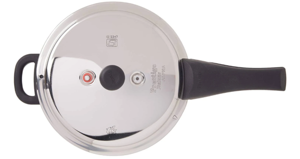 Prestige Deluxe Alpha Stainless Steel Pressure Cooker, 5.5 Litres - Image 2