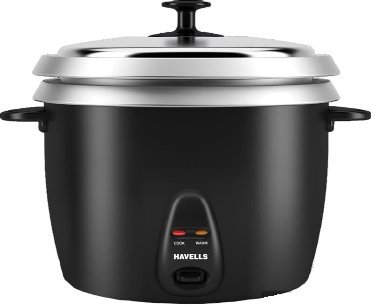 HAVELLS RISO Plus 1.8 L 2 Bowl Electric Rice Cooker  (1.8 L, Black)