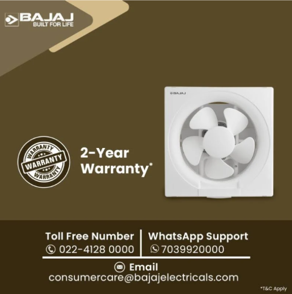 Bajaj Airout 200 Mm Exhaust Fan - Image 2