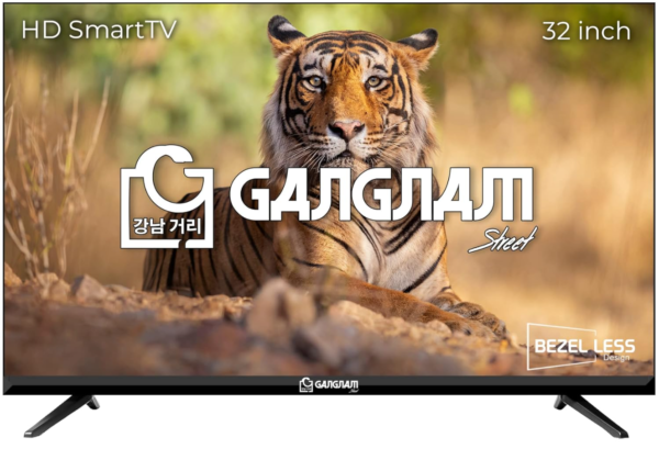 Gangnam Street 80 cm (32 inch) Bezel Less HD Ready LED TV (LEDATGG32HDEKK)