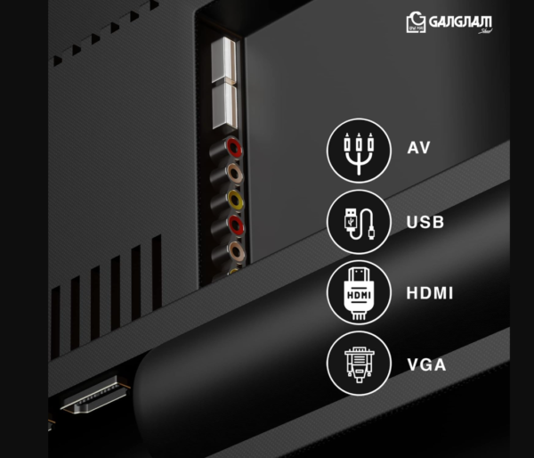 Gangnam Street 80 cm (32 inch) Bezel Less HD Ready LED TV (LEDATGG32HDEKK) - Image 3