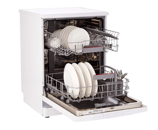 Bosch 13 Place Settings Dishwasher (SMS66GW01I, White)
