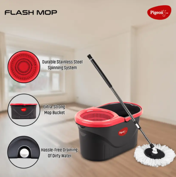 Pigeon Shine Mop 16278, Convenient and Efficient Cleaning Solution - Image 2