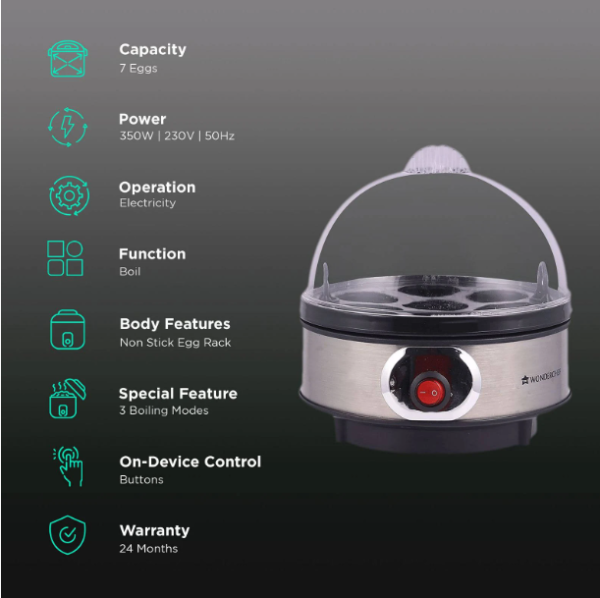 Wonderchef 63152398 Egg Boiler - Image 3