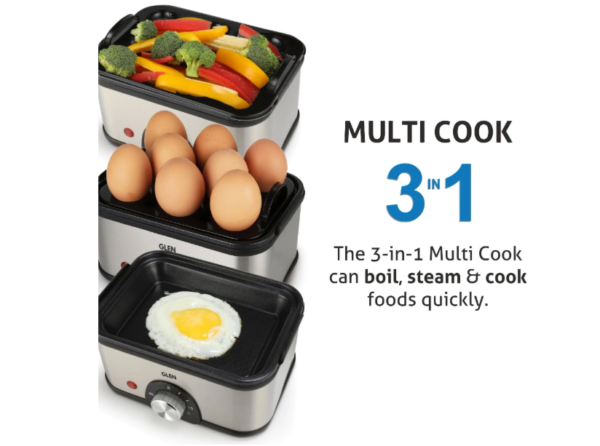Glen 8 Egg Boiler/Steamer - Image 4