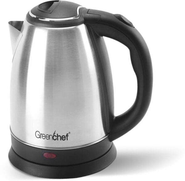 Greenchef SS ELECTRIC KETTLE Electric Kettle  (1.5 L, SILVER & BLACK)