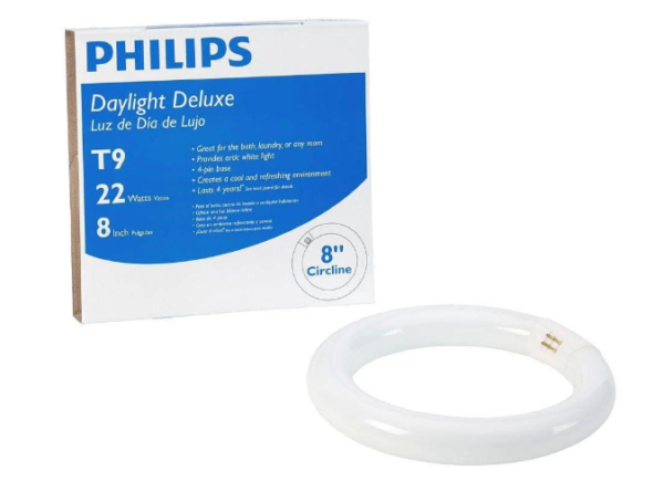 Philips Circular T9 22W Fluorescent Tube Light Bulb, White